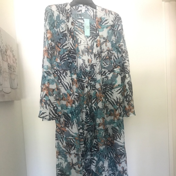 $119 DEBBIE KATZ Zara Floral Cover up dress - Picture 7 of 13
